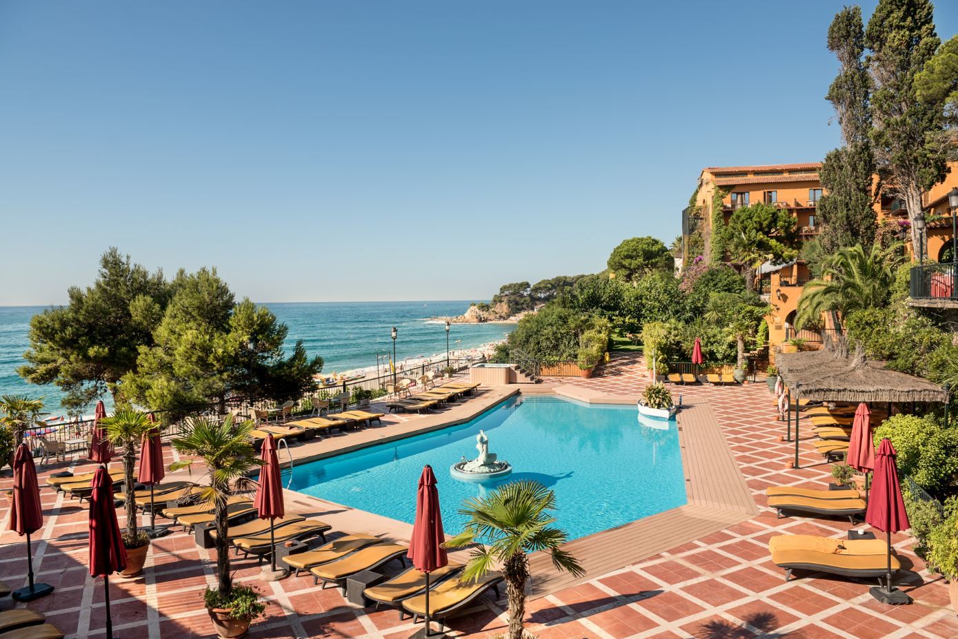Rigat Park & Spa Hotel Lloret de Mar Exterior foto